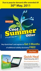 Quick Heal anti-virus cool summer offer 