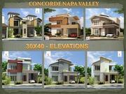 Villas In Bangalore....Welcome to the Fine Living…Concorde Napa Valley 	BMRDA Approved Villas near ART OF LIVING…8548840644