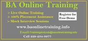  Business Analysis Training Online