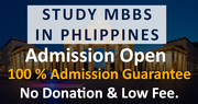 Study MBBS in Philippines @ 2 Lacs/Year