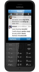 Nokia 220 Black  (Silver-66822)