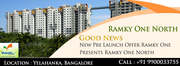 Ramky One North Tasteful Residential Bangalore Apartments units for bo