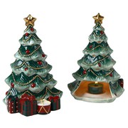 Christmas Tree with Glass Votive Holder