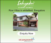 Sahyadri Row villas for sale in whitefield Bangalore