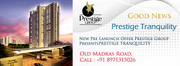 Prestige Tranquility  group upcoming projects