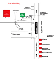 Newly developed gated community plots near Hosur at NBR Meadows.