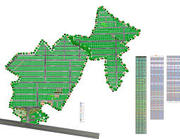 Plots meant for gated community,  Green Valley Phase II. 