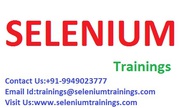  Training for SELENIUM  advanced level At Bangalore