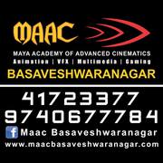 Maac animation course in Basaveshwarnagar, Bangalore.