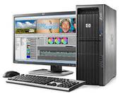 HP Z600 workstation Rental Noida dual-processor monster