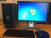 Desktop available dual core with LCD monitor just 10, 000rs 
