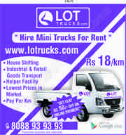 Online Truck booking Bangalore