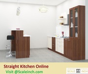 Buy Straight Modular Kitchen Designs Online - Starting From 50K