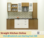 Buy Straight Kitchen Online In Bangalore - Call 7676760027