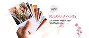 Customize your pictures to pretty Polaroid prints at 599 only  at Reca