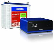 Buy Luminous Zelio 1100 Inverter and RC18000 Battery Combo