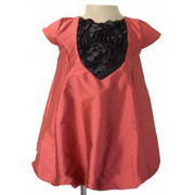 Faye Brickred Rosette Baby dress online shopping