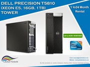 Dell precision T5810  Tower workstation rental with Intel Xeon E5-2683