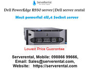  Dell Power Edge R930 Server | Dell rack server on Rentals 