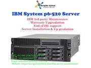 IBM P6-520 rack server, IBM P series  server End-of-life supprt