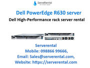 Dell PowerEdge R630 with Xeon E5-2660V4 2 GHz - 32 GB  on rental