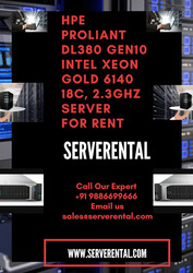  Best sale offer-HP Proliant DL380 G10 server Xeon Gold 6140 18C, 2.3GH