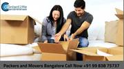 Packers and movers Bangalore local shifting charges approx.