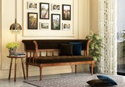 Get Up to 55% OFF on solid wood settee at Wooden Street