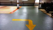 Epoxy anti slip paint for Sports floors and Carparking areas.
