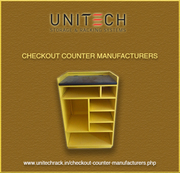 Apparel rack manufacturers| Checkout counter manufacturers