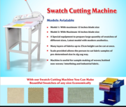 Fabric Swatch Cutters Manufacturers in India