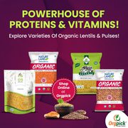 Buy Organic Lentils and Pulses Online