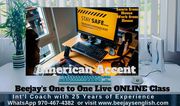 Learn from HOME how to Master American Accent Online 