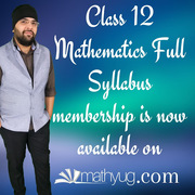 Full Syllabus of Class 12 Maths