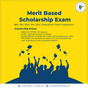 Merit Based Scholarships in India- School & College Students