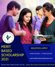 Register and Apply For Merit Based Scholarship 2021