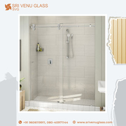 Shower Partition Glass design in Bangalore