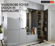 Wardrobe Foyer Design in Bangalore