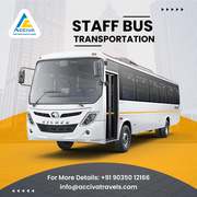 Acciva Travels | Vans/buses to Transport employees in Bangalore