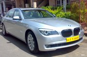 BMW 7 series car hire in bangalore | BMW 7 series car rental 