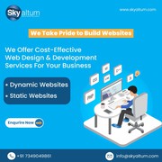 Design your website with Skyaltum Best Web Design Company in Bangalore