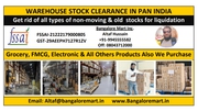 Warehouse Non Moving Stock Buyers in Pan India