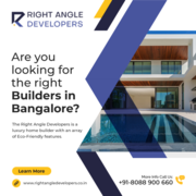 Best Building Contractors in Bangalore | Right Angle Developers
