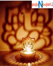 Ganesh Tealight Candle