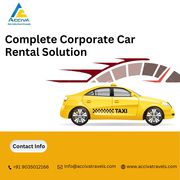Complete Corporate Car Rental Solution service