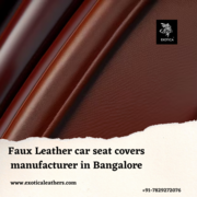 Faux Leather car seat covers manufacturer in Bangalore