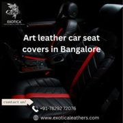 Exotica Art leather car seat covers 
