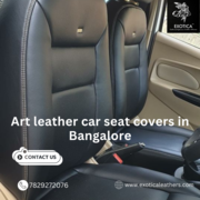 Art leather car seat covers in Karnataka
