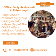 Office Party Restaurants in kalyan nagar