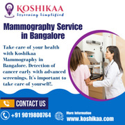 Mammography Service in Bangalore | Koshikaa